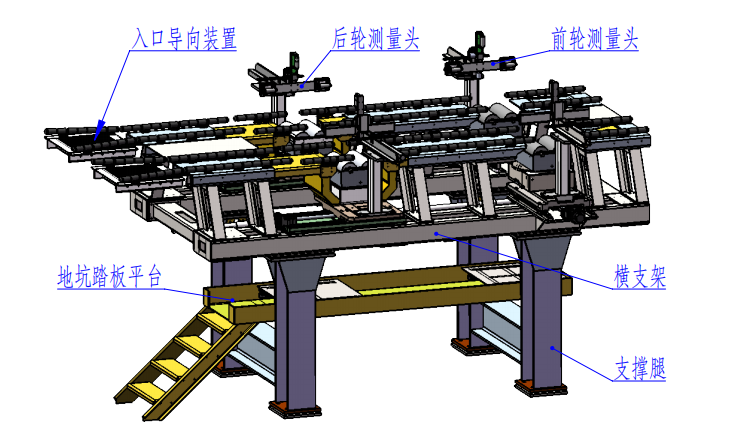 河南3D接觸式四輪定位儀（雙軸）